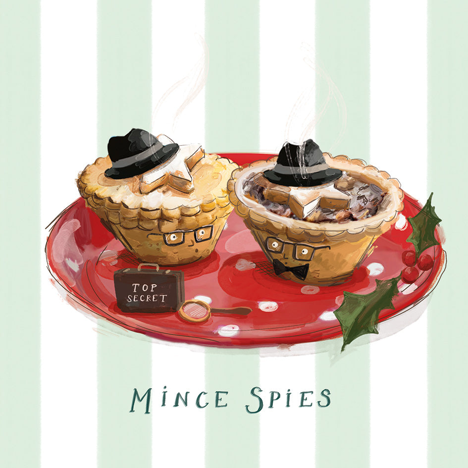 Christmas Cards - Mince Spies